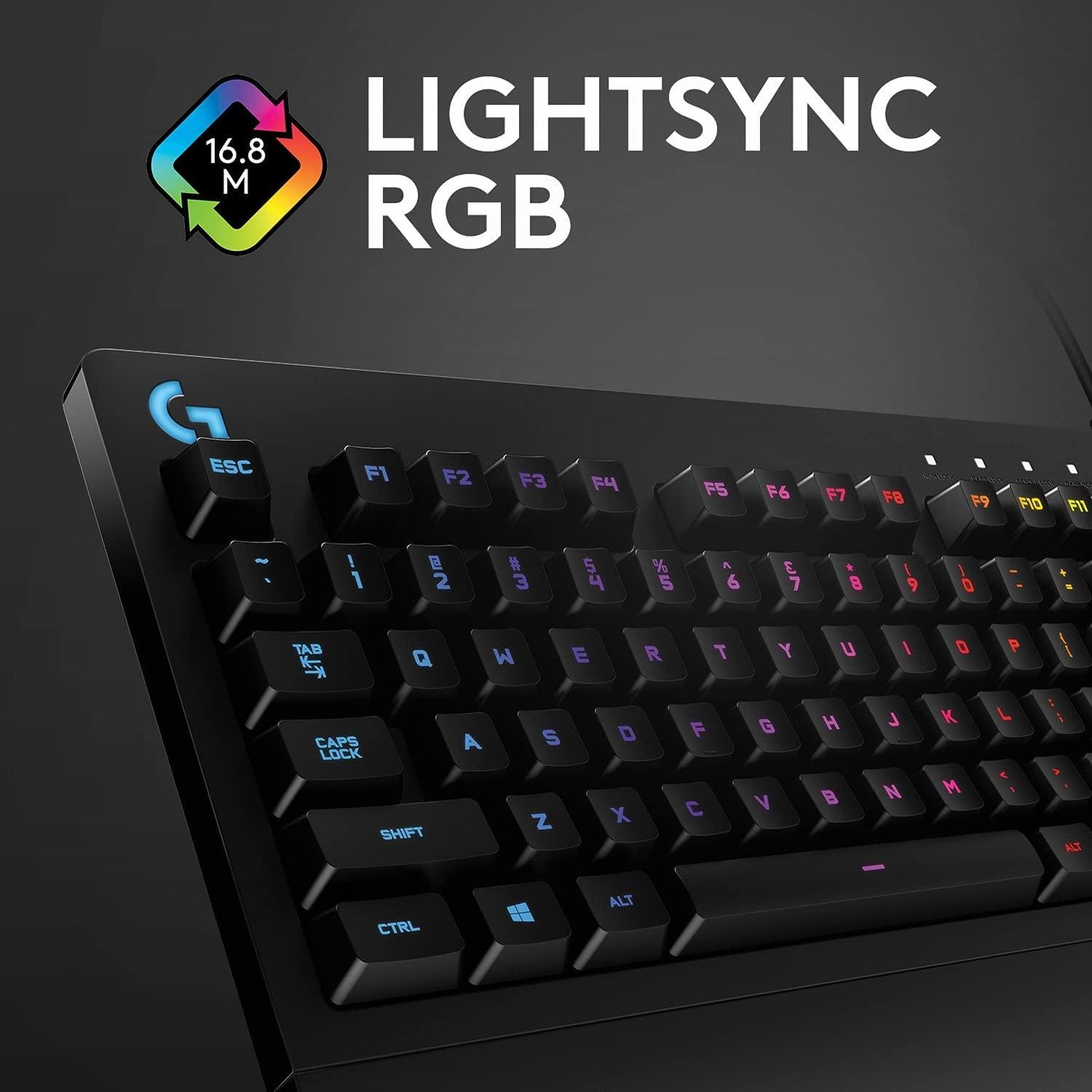 Logitech G213 Prodigy USB Gaming Keyboard, LIGHTSYNC RGB Backlit Keys Black -  ad6dad.myshopify.com -  Accessories