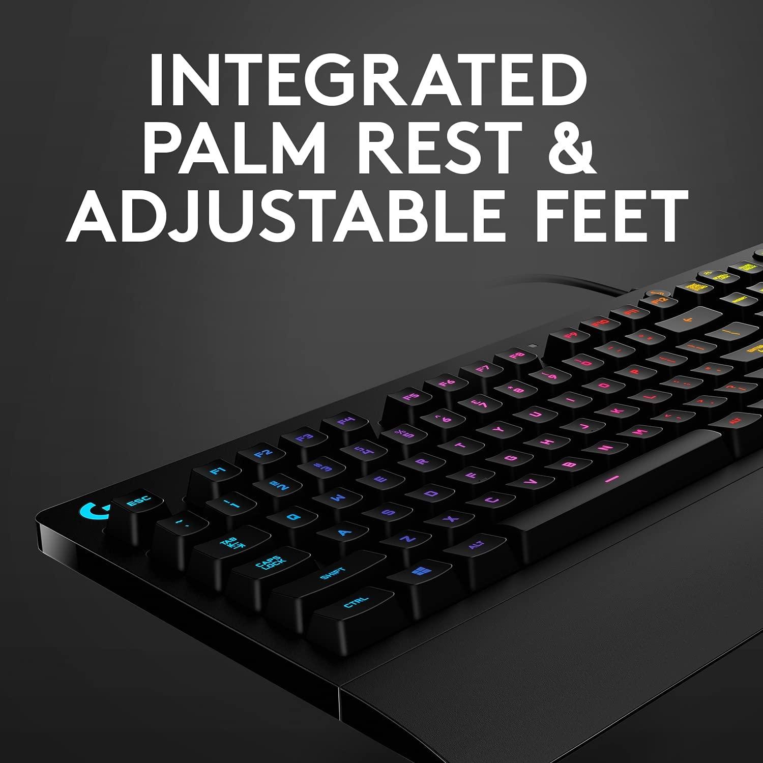 Logitech G213 Prodigy USB Gaming Keyboard, LIGHTSYNC RGB Backlit Keys Black -  ad6dad.myshopify.com -  Accessories