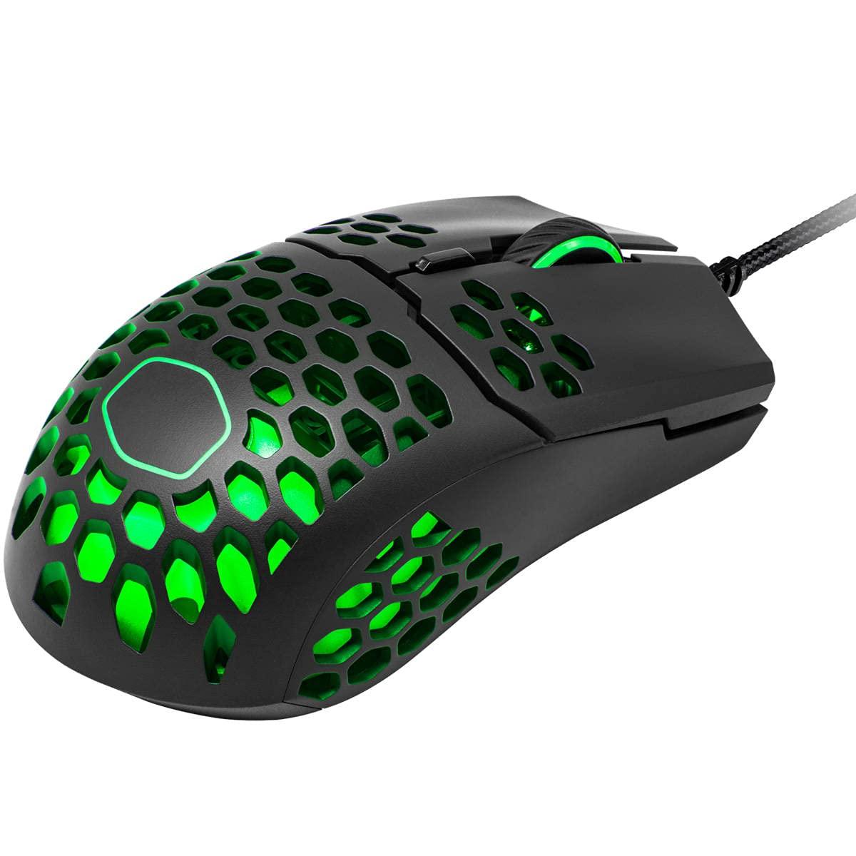 Cooler Master MM711 RGB-LED USB Lightweight 60g Wired Gaming Mouse - 16000 DPI Optical Sensor, 20 Million Click Omron Switches -  ad6dad.myshopify.com -  Accessories