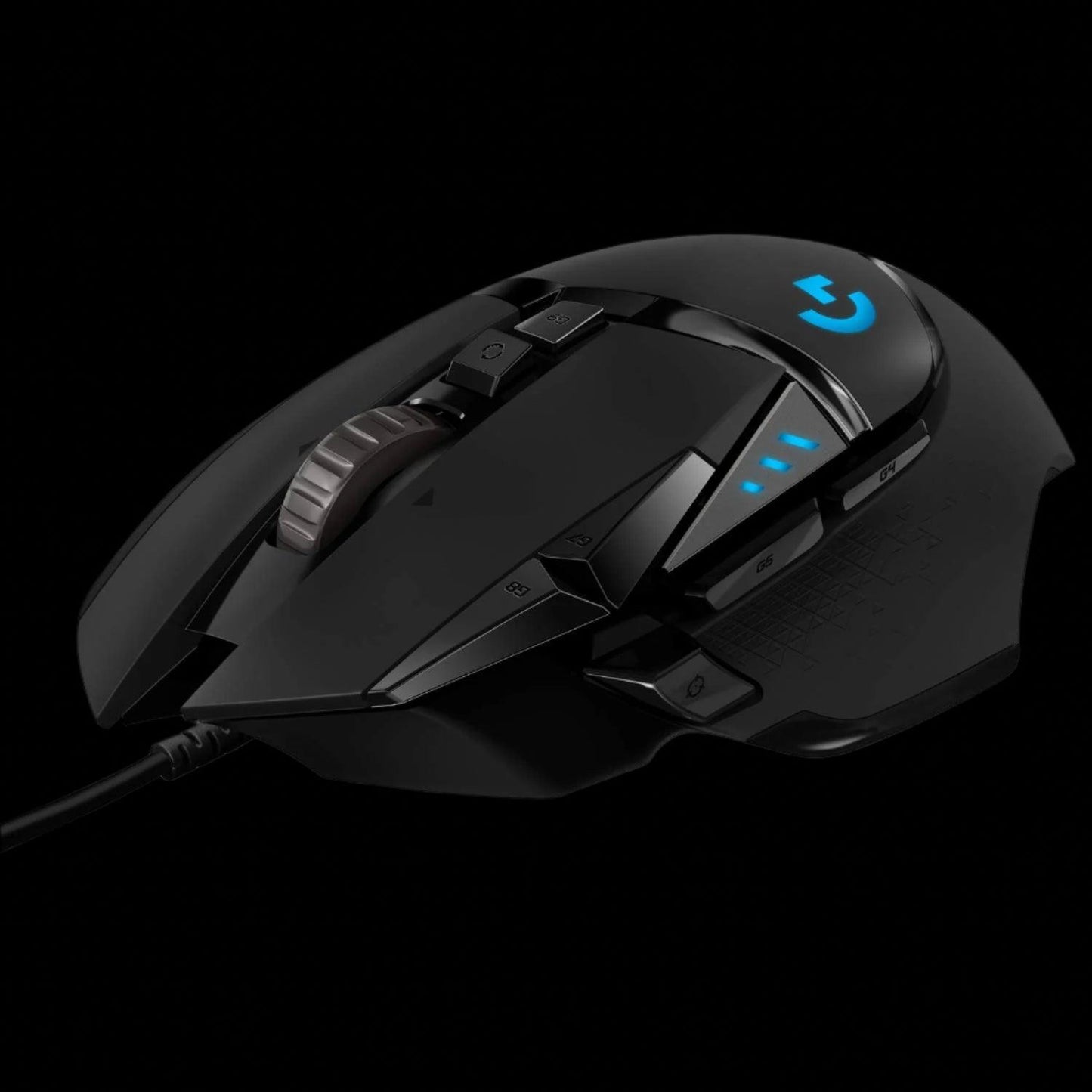 Logitech G502 Hero High Performance Wired Gaming Mouse, Hero 25K Sensor Black - ad6dad.myshopify.com - Accessories
