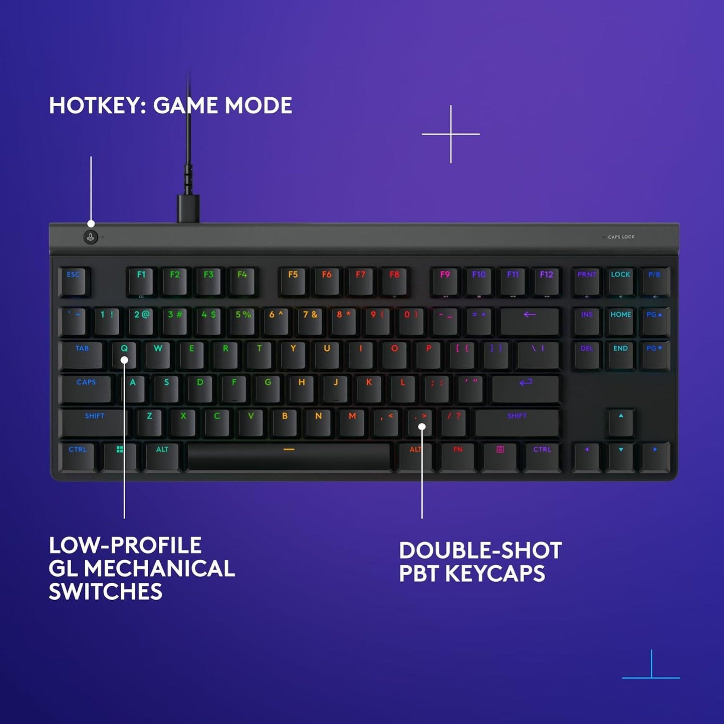 Logitech G515 TKL Wired Low Profile Gaming Keyboard - ad6dad.myshopify.com - Accessories