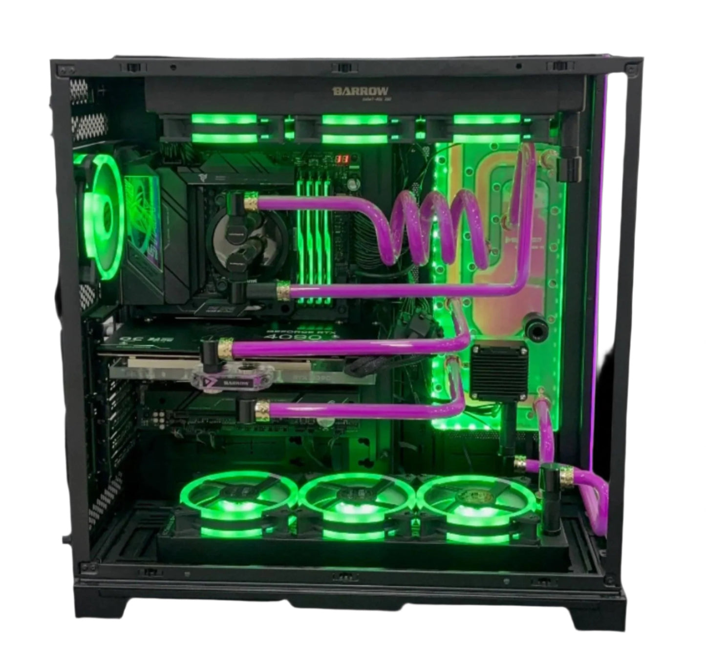 HiPer Ryzen 7 9700X | Asus TUF Gaming X870-Plus WIFI | Barrow Custom Water Cooling | Gigabyte RTX 4070 Super OC 12GB | G.Skill Trident Z5 Neo RGB 64GB DDR5 | ADATA Legend 970 Pro 1TB NVMe | NZXT C1000 PSU | Lian Li O11 Dynamic EVO XL Gamers - ad6dad.myshopify.com - FOR GAMING AND STREAMING