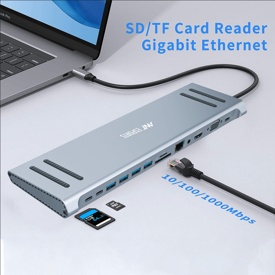 Ant Esports AEC 1310 USB Type-C Docking Station - ad6dad.myshopify.com - Accessories