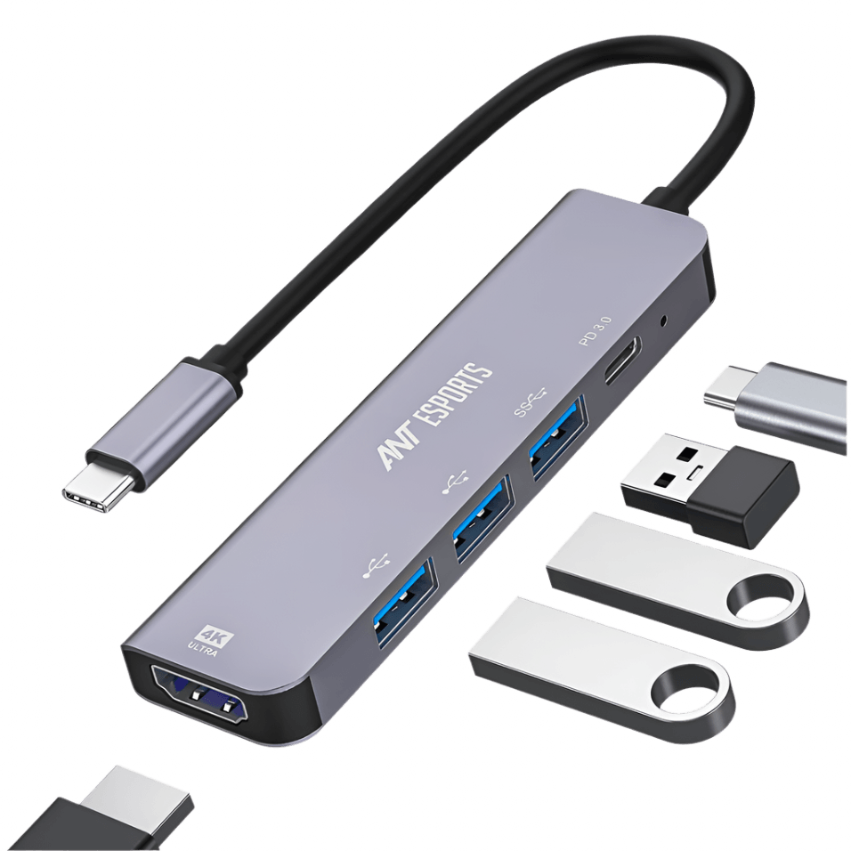 Ant Esports AEC510 USB Type-C Docking Station -  ad6dad.myshopify.com -  Accessories