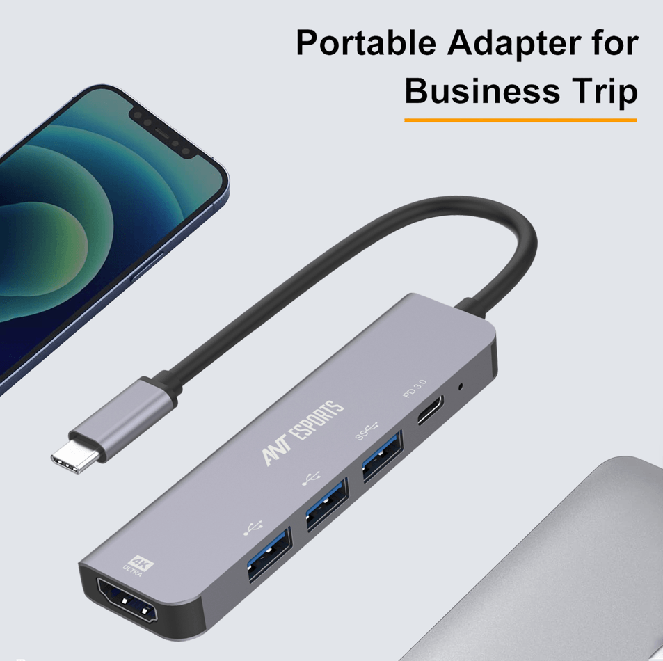 Ant Esports AEC510 USB Type-C Docking Station - ad6dad.myshopify.com - Accessories