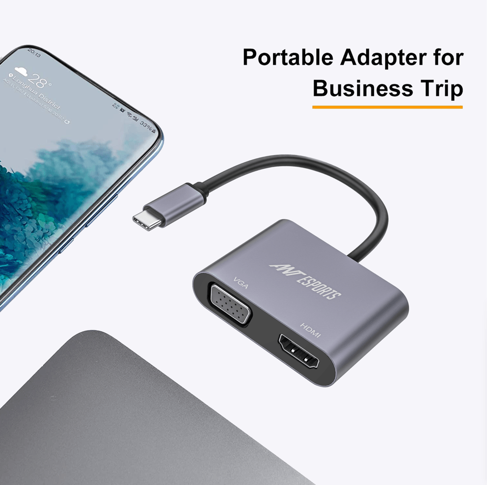 Ant Esports AEC210 USB Type-C Docking Station - ad6dad.myshopify.com - Accessories