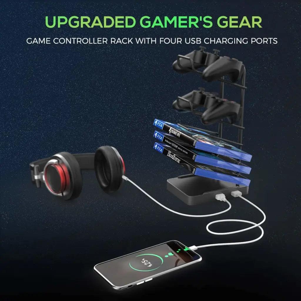 EUREKA ERGONOMIC Gaming Desk P47 I Shaped Gaming Computer Desk PC Gaming Table for Home and Office 120 * 60cm Black (Metal) - HIPER