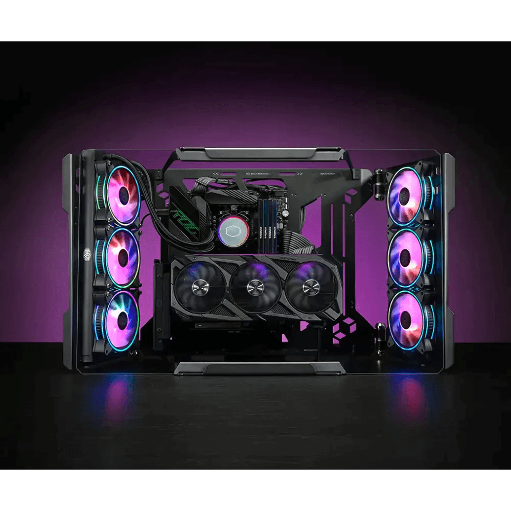 HiPer Intel i7-14700KF 5.60GHz | Gigabyte Z790 Aorus Elite AX | Asus LC II 360 ARGB | Sapphire RX 7700 XT NITRO+ OC 12GB | Corsair Dominator 32GB DDR5 | Samsung 980 Pro 1TB NVMe | WD Blue 1TB | Deepcool PM850D | Cooler Master MasterFrame 700 - HIPER