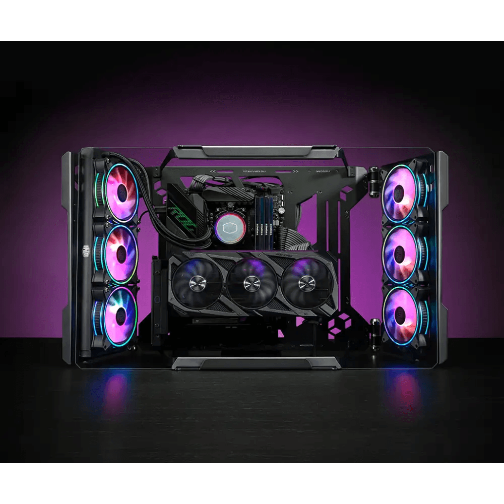 HiPer Intel i7-14700KF 5.60GHz | Gigabyte Z790 UD AX | Corsair ICUE H150i Elite Capellix XT | Intel Arc A750 8GB | Corsair Dominator Platinum RGB 32GB DDR5 | Samsung 980 Pro 1TB NVME | WD Blue 1TB | DeepCool PM650D Gold | Cooler Master MasterFrame 700 - HIPER