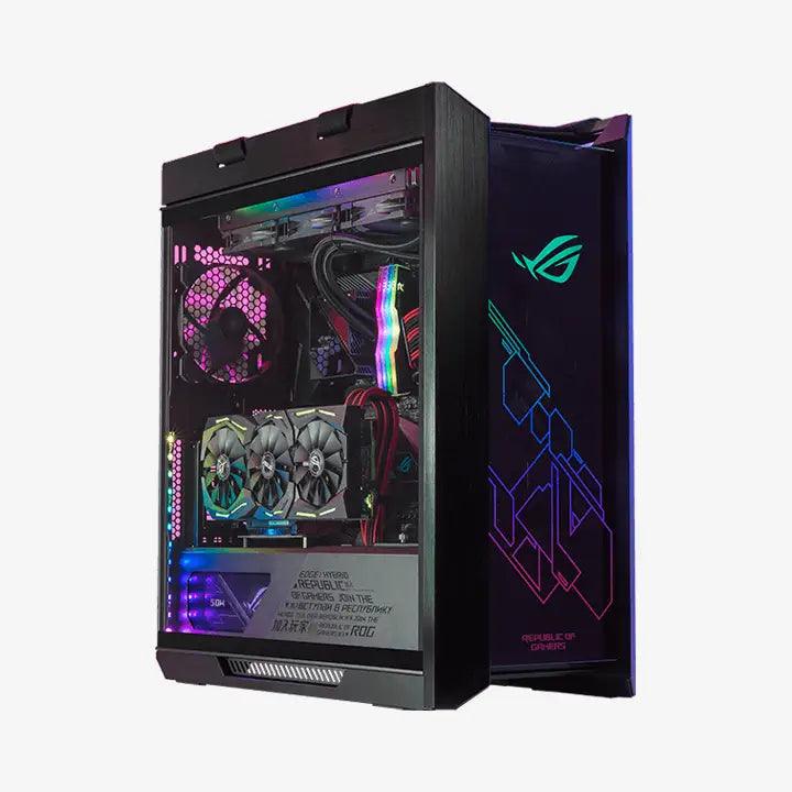 HiPer Intel I9-14900K, Asus ROG Maximus Z790 Dark Hero, Asus ROG RYUJIN II 360 ARGB, Asus TUF Gaming RX 7800 XT 16GB, Corsair Dominator Platinum 64GB DDR5, Kingston Fury Renegade 2TB NVME, CM MWE Gold 1050 V2, Asus ROG Strix Helios GX601 - HIPER