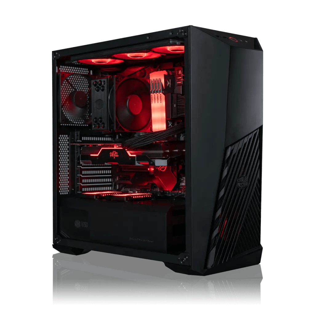 HiPer Ryzen 5800X, ASRock B650 Pro RS, Deepcool AK620 Cooler, ASRock Intel Arc A380 Challenger ITX OC 6GB GPU, Corsair Vengeance 16GB DDR5, Samsung 980 Pro 1TB NVME, WD Blue 1TB HDD, DeepCool PM650D PSU, Cooler Master K510L Mid Tower - HIPER
