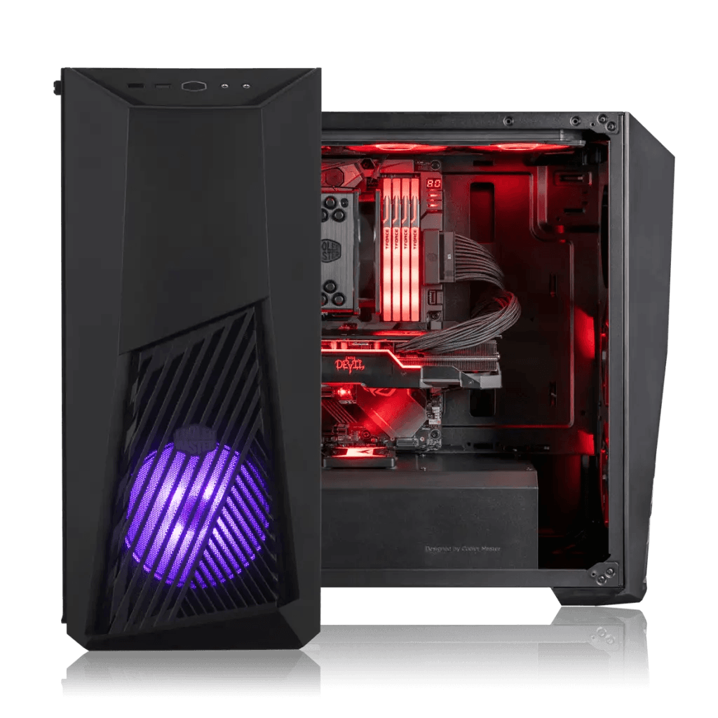 HiPer Ryzen 7600X 5.1GHz | Gigabyte B650 Aorus Elite AX Wi-Fi | Deepcool AK620 Air Cooler | ASRock Intel Arc A380 6GB | Corsair Vengeance 16GB DDR5 | Samsung 980 Pro 1TB NVME | Seagate Barracuda 1TB HDD | DeepCool PM650D PSU | Cooler Master K510L Tower - HIPER