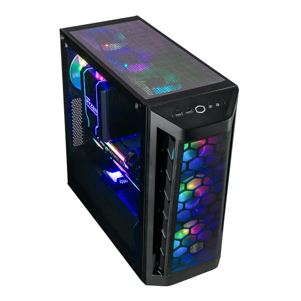 HiPer Ryzen 7600X, Gigabyte B650 Aorus Elite AX, DeepCool Assassin IV Cooler, Intel Arc A750 8GB GPU, G Skill Trident Z5 32GB DDR5, Kingston Fury Renegade 1TB NVME, WD Blue 1TB HDD, DeepCool PM650D PSU, Cooler Master MB511 RGB Mid Tower - HIPER