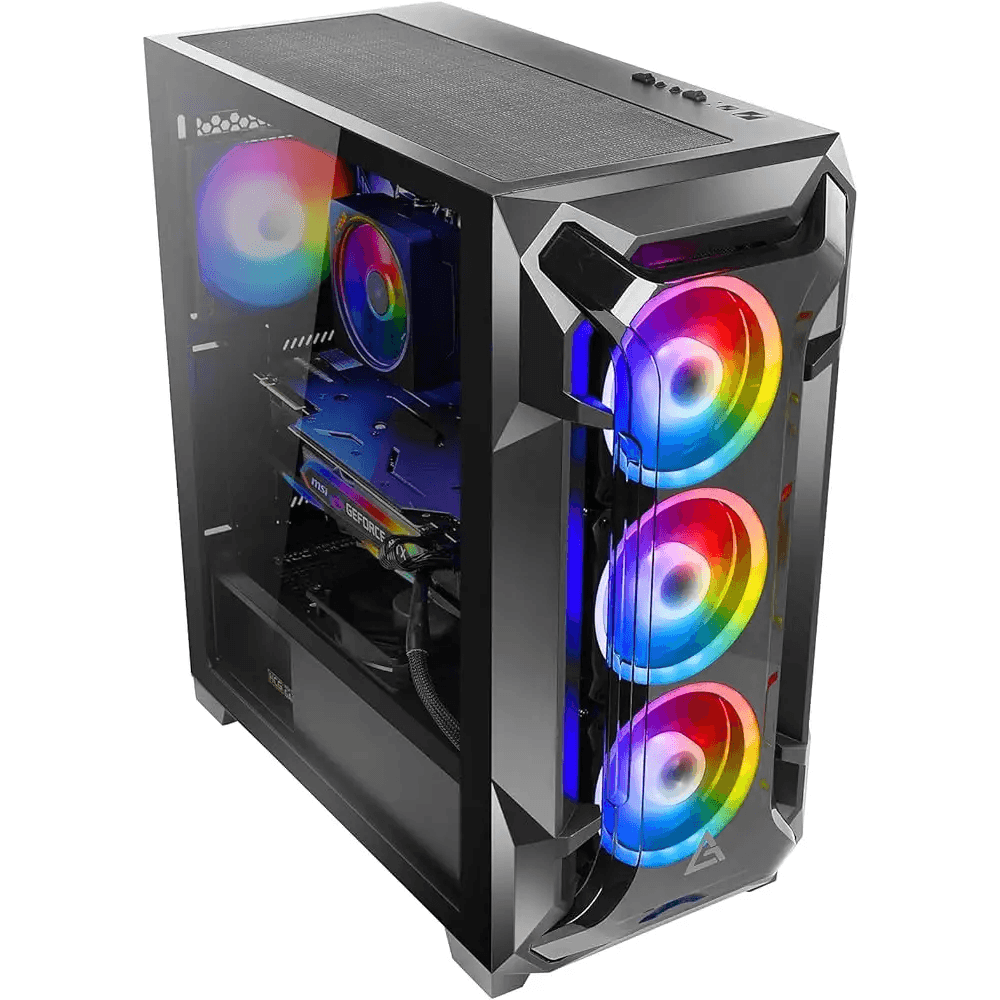 HiPer Ryzen 7700X | MSI B650 Gaming Plus WIFI | CM MasterLiquid PL360 Flux ARGB | Sapphire Pulse RX 7700 XT 12GB | Corsair Vengeance 16GB DDR5 | Samsung 980 Pro 1TB NVME | Seagate Barracuda 1TB HDD | Deepcool PM850D PSU | Antec DF 600 Flux ARGB - HIPER