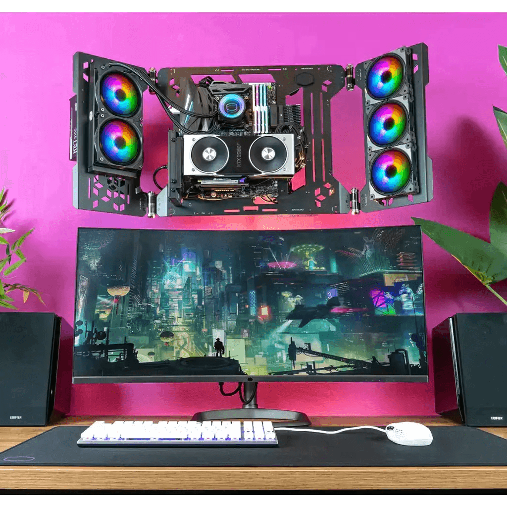 HiPer Ryzen 7800X3D 5.0GHz | MSI MPG X670E Carbon WiFi | Asus ROG LC II 360 ARGB | Sapphire RX 7700 XT NITRO+ OC 12GB | Corsair Dominator 32GB DDR5 | Samsung 980 Pro 1TB NVMe | WD Blue 1TB HDD | Deepcool PM850D PSU | CM MasterFrame 700 - HIPER