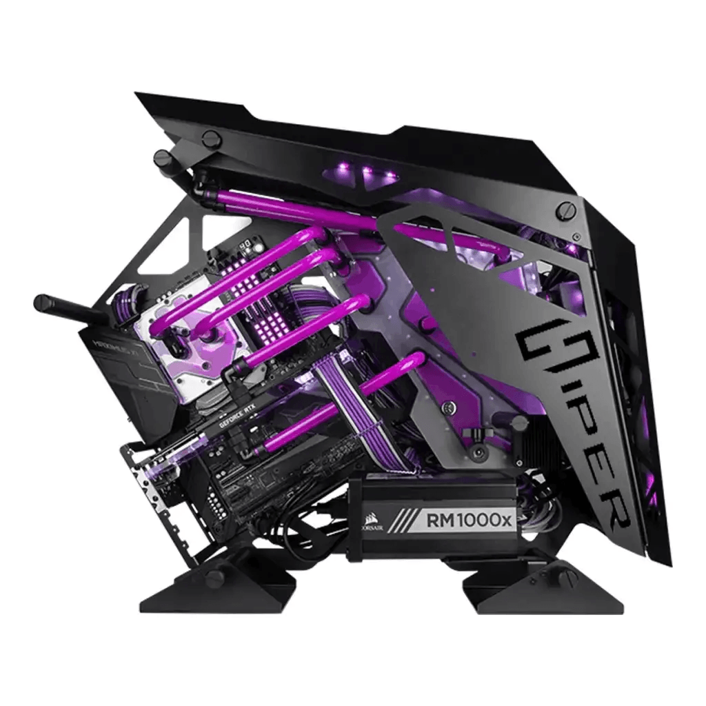 Hiper Ryzen 9 - 7950X3D CPU, RTX 3070 Eagle Edition graphic, X670E Aorus Elite 32GB RAM, and liquid cooling - HIPER