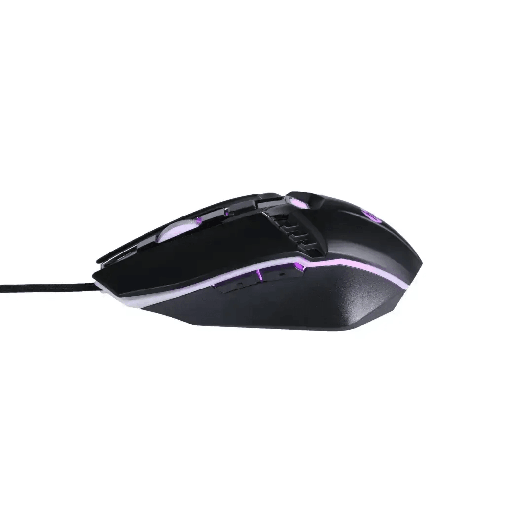 HP M270 Backlit USB Wired Gaming Mouse with 6 Buttons, 4-Speed Customizable 2400 DPI - HIPER