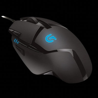 Logitech G402 Hyperion Fury USB Wired Gaming Mouse, Black