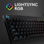 Logitech G213 Prodigy USB Gaming Keyboard, LIGHTSYNC RGB Backlit Keys Black