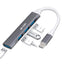 Ant Esports AEC410 4 in 1 Ports USB C Hub, 3.0 USB Port expander