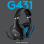 Logitech G431 with 7.1 Surround Sound, DTS X 2.0, 50 mm Audio Drivers, USB and 3.5 mm Jack