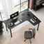 EUREKA ERGONOMIC Wood Multi-Functional L Shaped Study, Writing, Gaming Computer Right Side Corner Desk 60 - Eureka - Digital IT Cafè