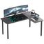 EUREKA ERGONOMIC Wood Multi-Functional L Shaped Study, Writing, Gaming Computer Right Side Corner Desk 60 - Eureka - Digital IT Cafè