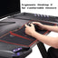 EUREKA ERGONOMIC Z2 Gaming Desk 50.6'' Z Shaped Office PC Computer Gaming Table with Retractable Cup Holder Headset Hook RGB Light - Eureka - Digital IT Cafè