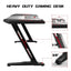 EUREKA ERGONOMIC Z2 Gaming Desk 50.6'' Z Shaped Office PC Computer Gaming Table with Retractable Cup Holder Headset Hook RGB Light - Eureka - Digital IT Cafè