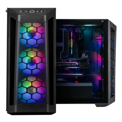 HiPer Intel i7-14700KF, Gigabyte Z790 Aorus Elite AX White 6E, Cooler Master Liquid 360L ARGB, Radeon RX7600 8GB DDR6, Corsair Vengeance 32GB DDR5, Samsung 980 Pro 1TB NVME, Seagate Barracuda 1TB @7200RPM, DeepCool PM650D PSU, Cooler Master MB 511 RGB - HIPER