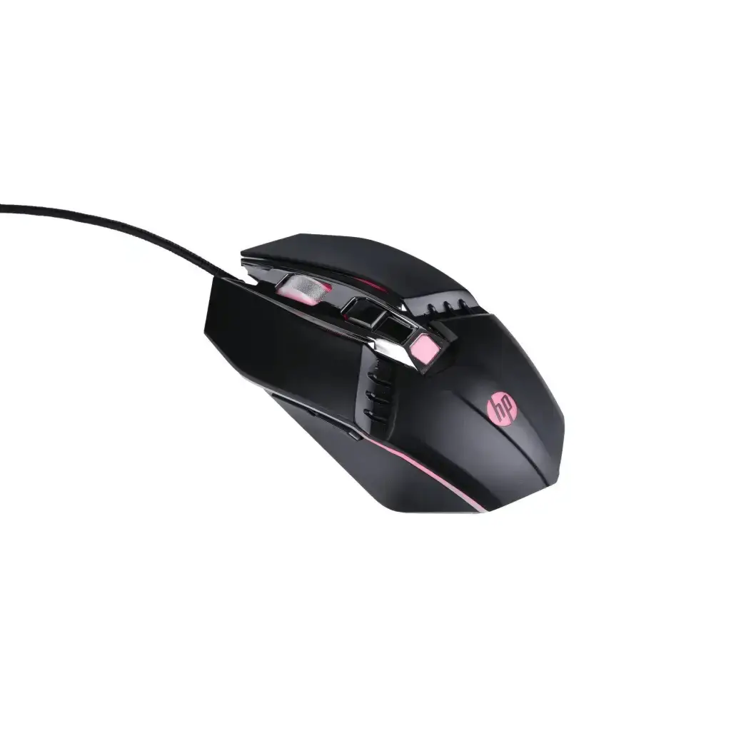 HP M270 Backlit USB Wired Gaming Mouse with 6 Buttons, 4-Speed Customizable 2400 DPI - HP - Digital IT Cafè