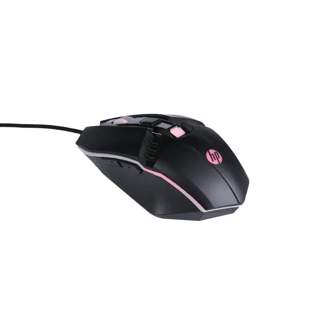 HP M270 Backlit USB Wired Gaming Mouse with 6 Buttons, 4-Speed Customizable 2400 DPI - HP - Digital IT Cafè