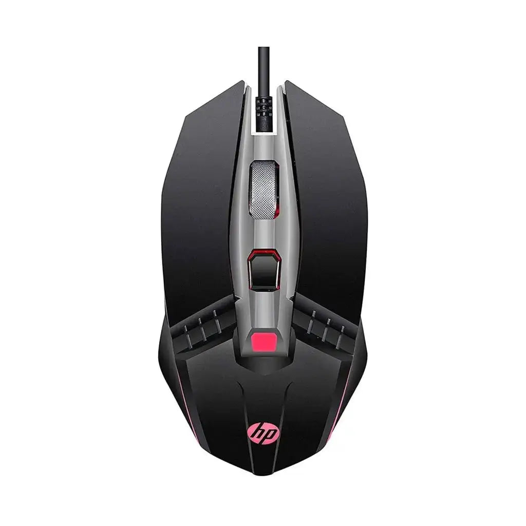 HP M270 Backlit USB Wired Gaming Mouse with 6 Buttons, 4-Speed Customizable 2400 DPI - HP - Digital IT Cafè