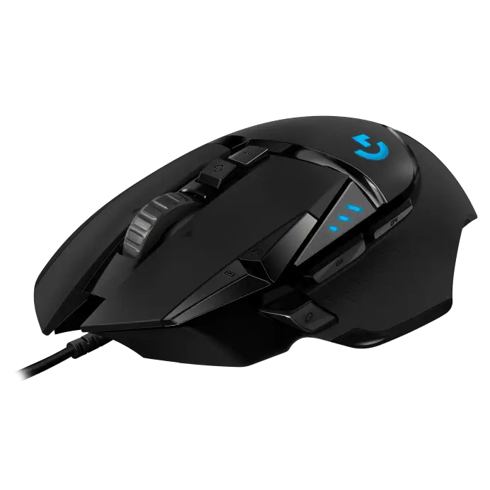 Logitech G502 Hero High Performance Wired Gaming Mouse, Hero 25K Sensor Black - Logitech - Digital IT Cafè