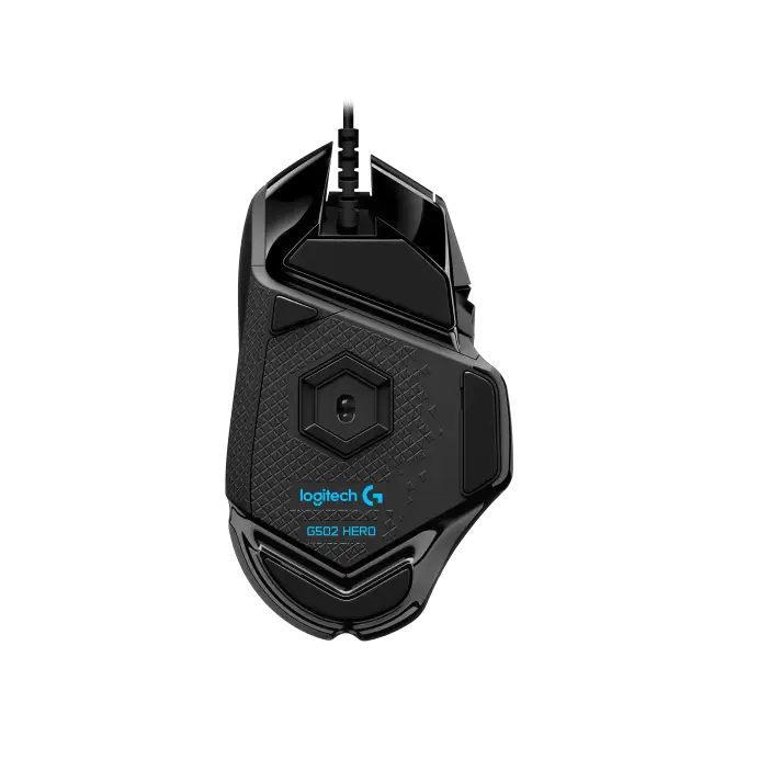 Logitech G502 Hero High Performance Wired Gaming Mouse, Hero 25K Sensor Black - Logitech - Digital IT Cafè