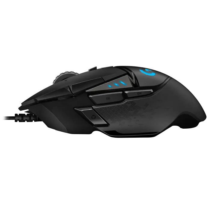 Logitech G502 Hero High Performance Wired Gaming Mouse, Hero 25K Sensor Black - Logitech - Digital IT Cafè