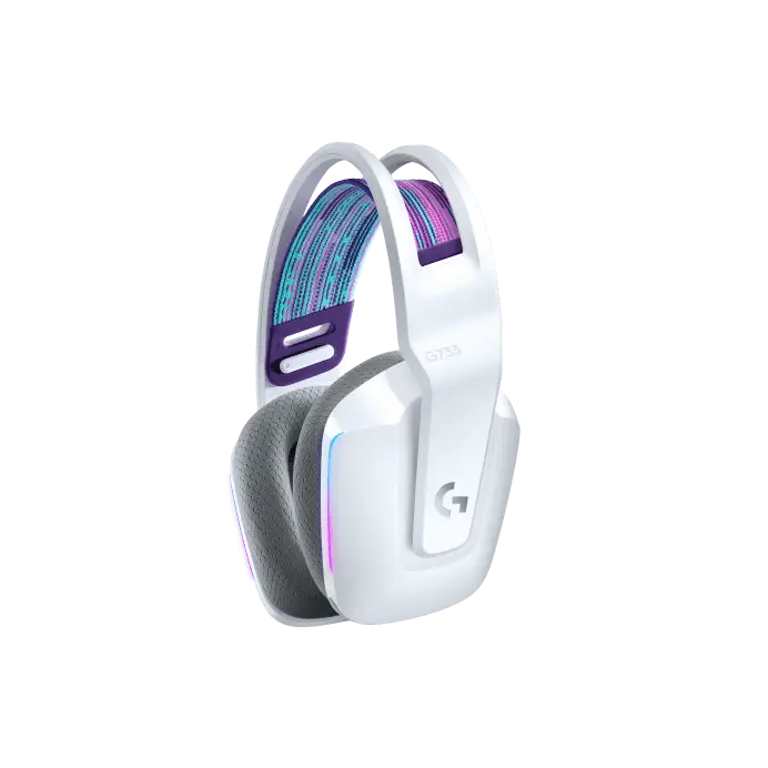 Logitech G733 LIGHTSPEED Wireless RGB Gaming Headset - White - Logitech - Digital IT Cafè