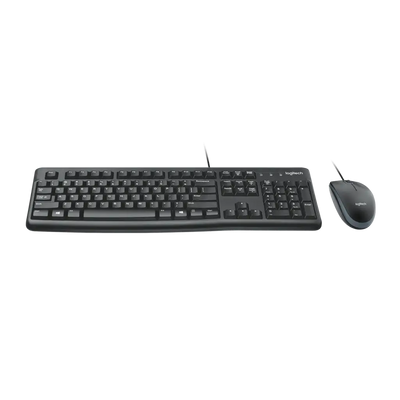 Logitech MK120 Wired USB Keyboard and Mouse Set - Logitech - Digital IT Cafè