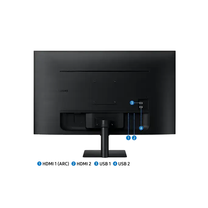 Samsung 68.6cm (27") M5 FHD Smart Monitor with Smart TV Experience LS32C510EWXXL - Samsung - Digital IT Cafè